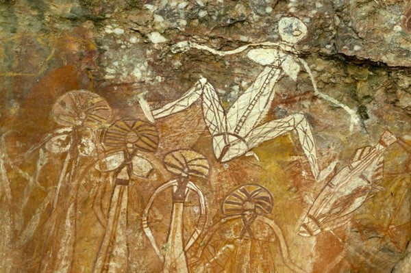 Aboriginal Art at Nourlangie Rock