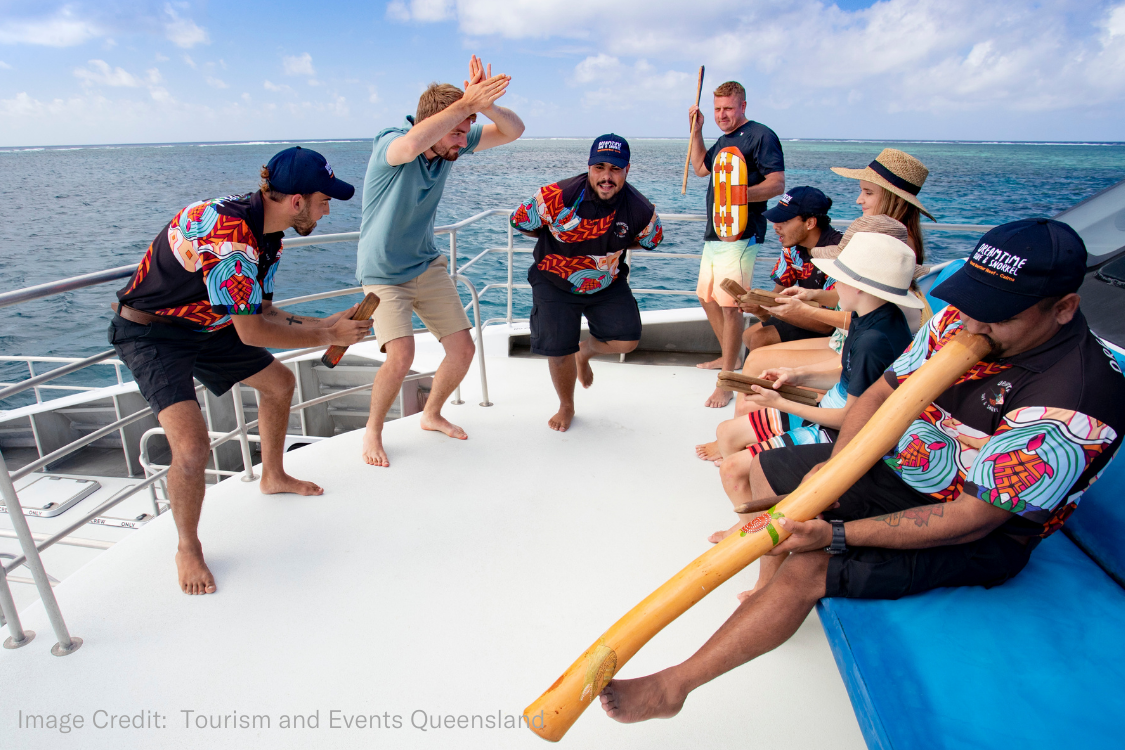 Great Barrier Reef Dreamtime Cruise With Indigenous Sea Rangers tile image