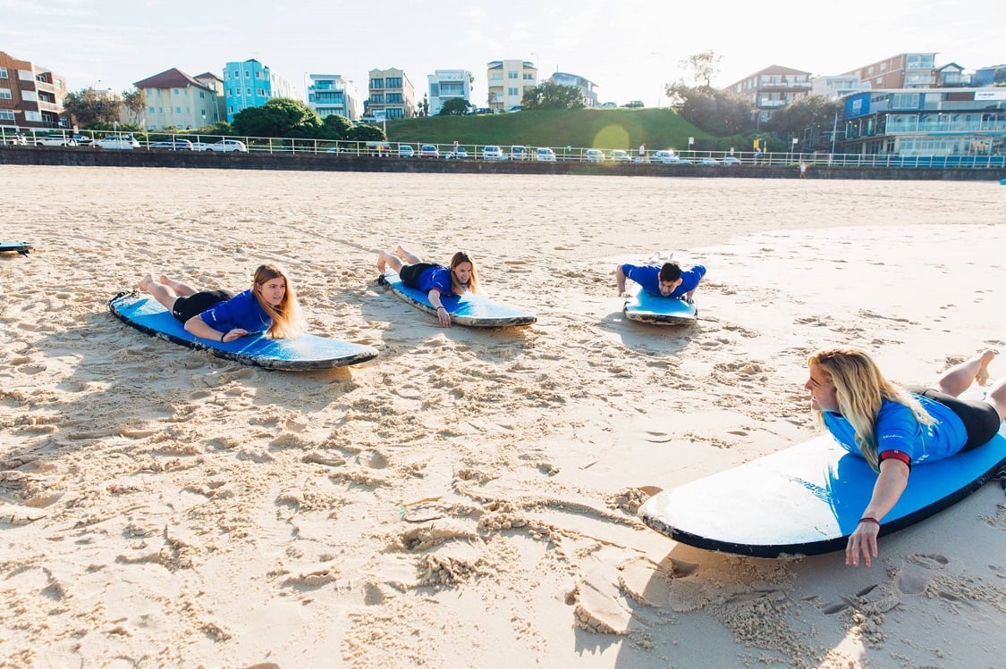 Bondi Beach Surf Lesson tile image