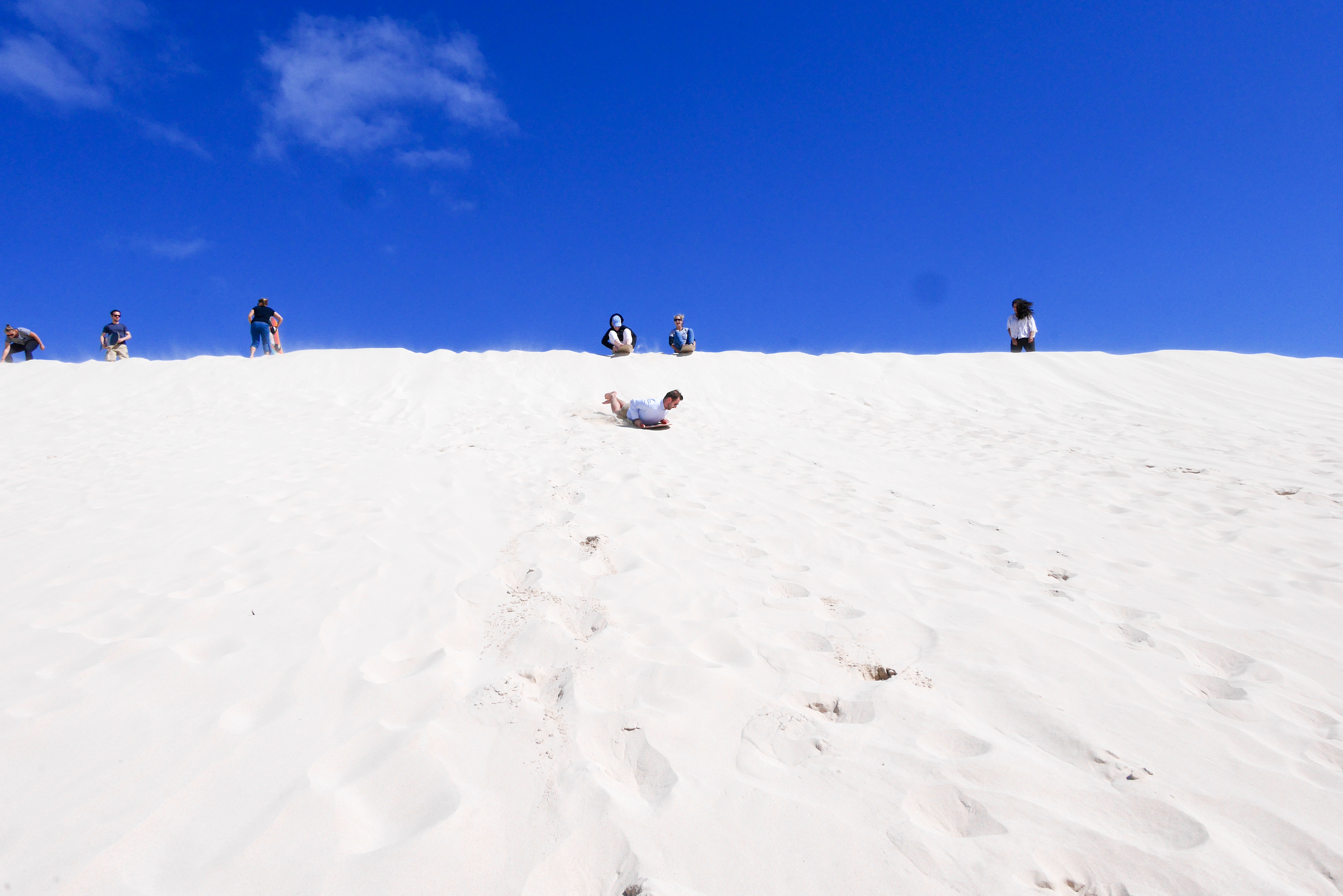 Kangaroo Island Tour- Sandboarding at Little Sahara