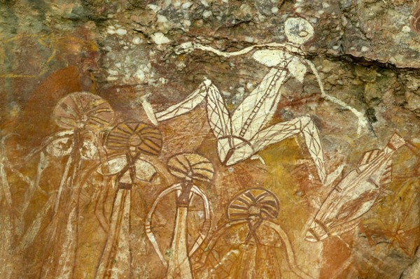 Aboriginal Art at Nourlangie Rock