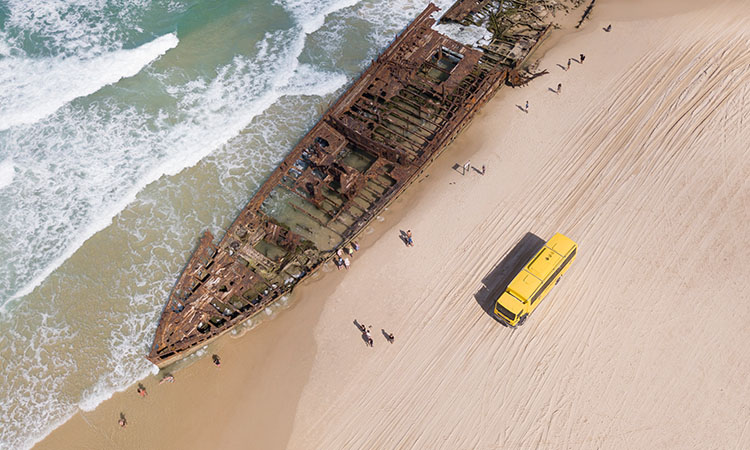 SS Maheno Shipwreck