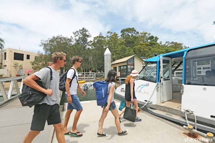 Catch the ferry to Pittwater YHA