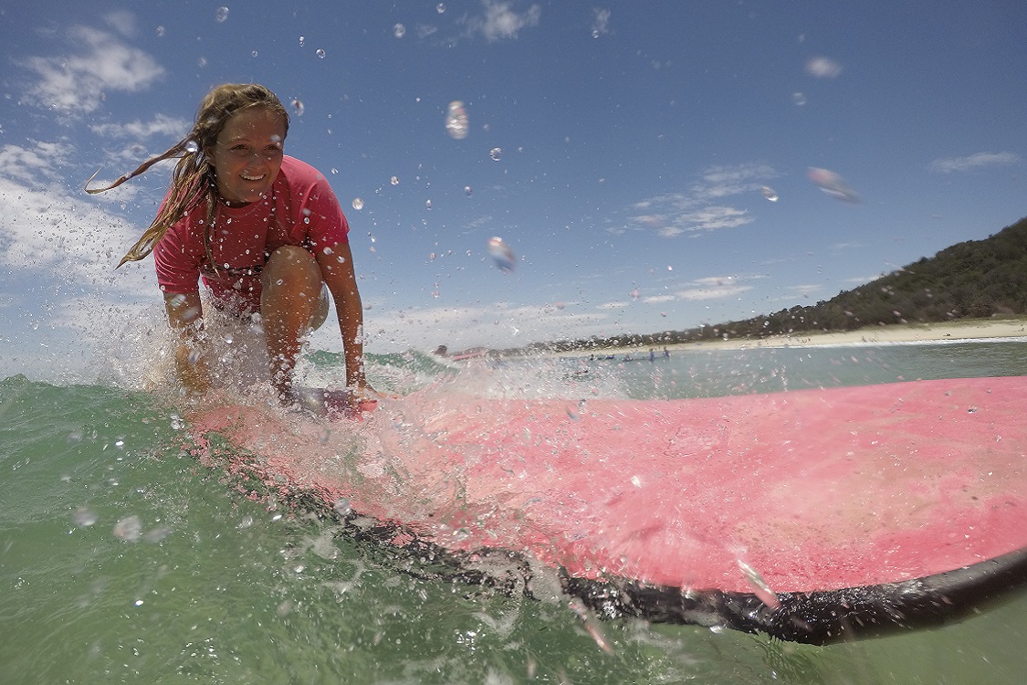 Surf Lesson Byron Bay tile image