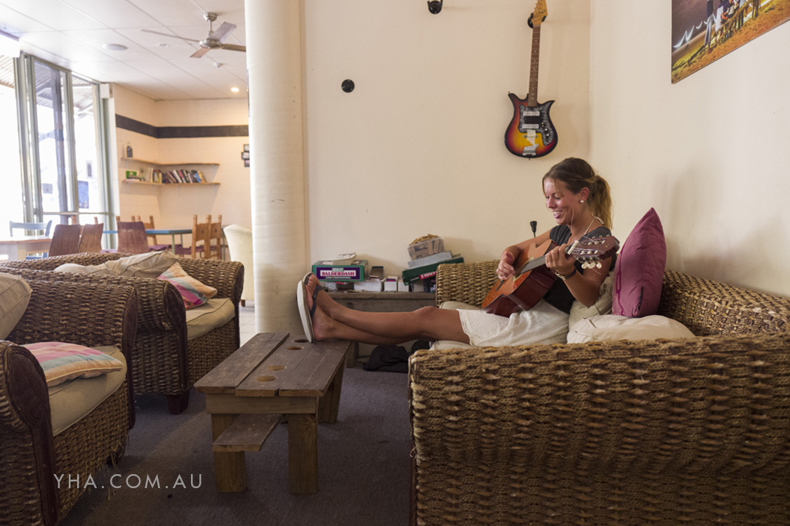 Stradbroke Island YHA Lounge Area