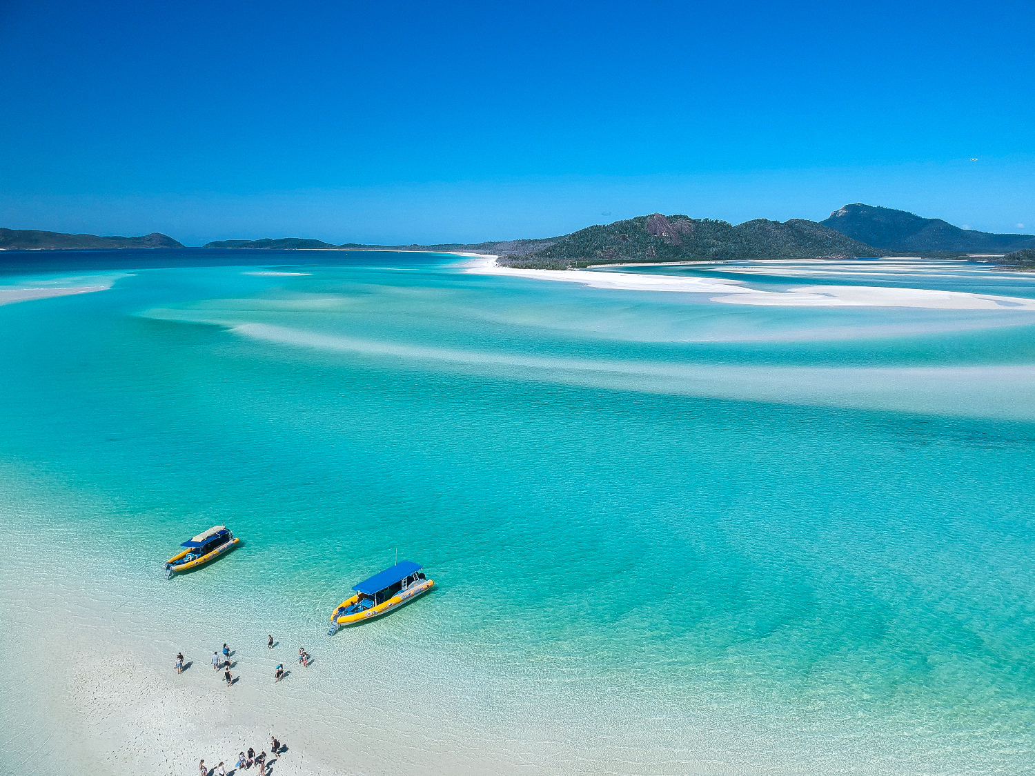 1 Day Whitsundays Tour- Clear waters