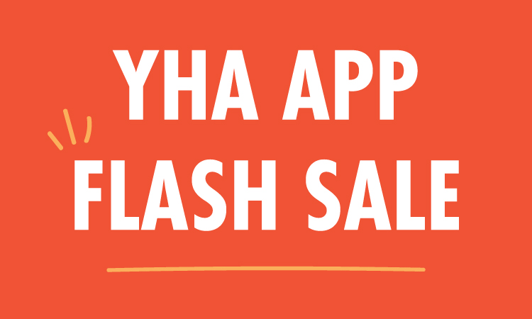YHA App Flash Sale