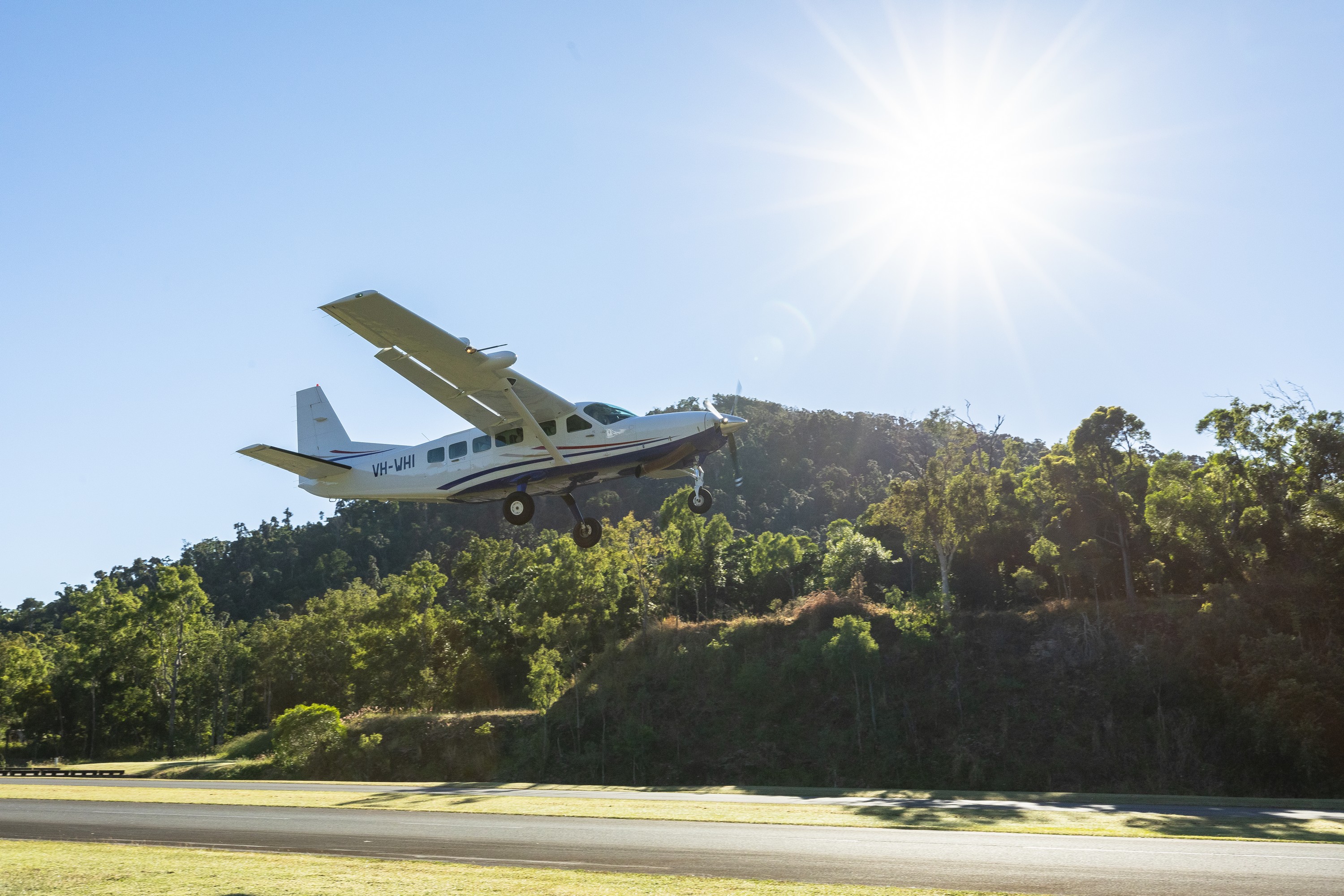 Whitsundays Scenic Flight- Take off
