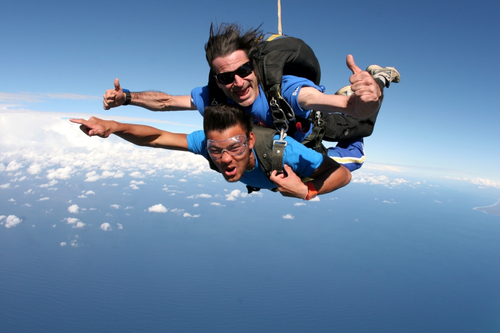 Skydive Byron Bay- Fly Like Superman
