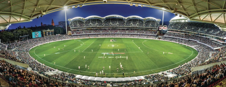 Adelaide Oval credit South Australian Tourism Commission