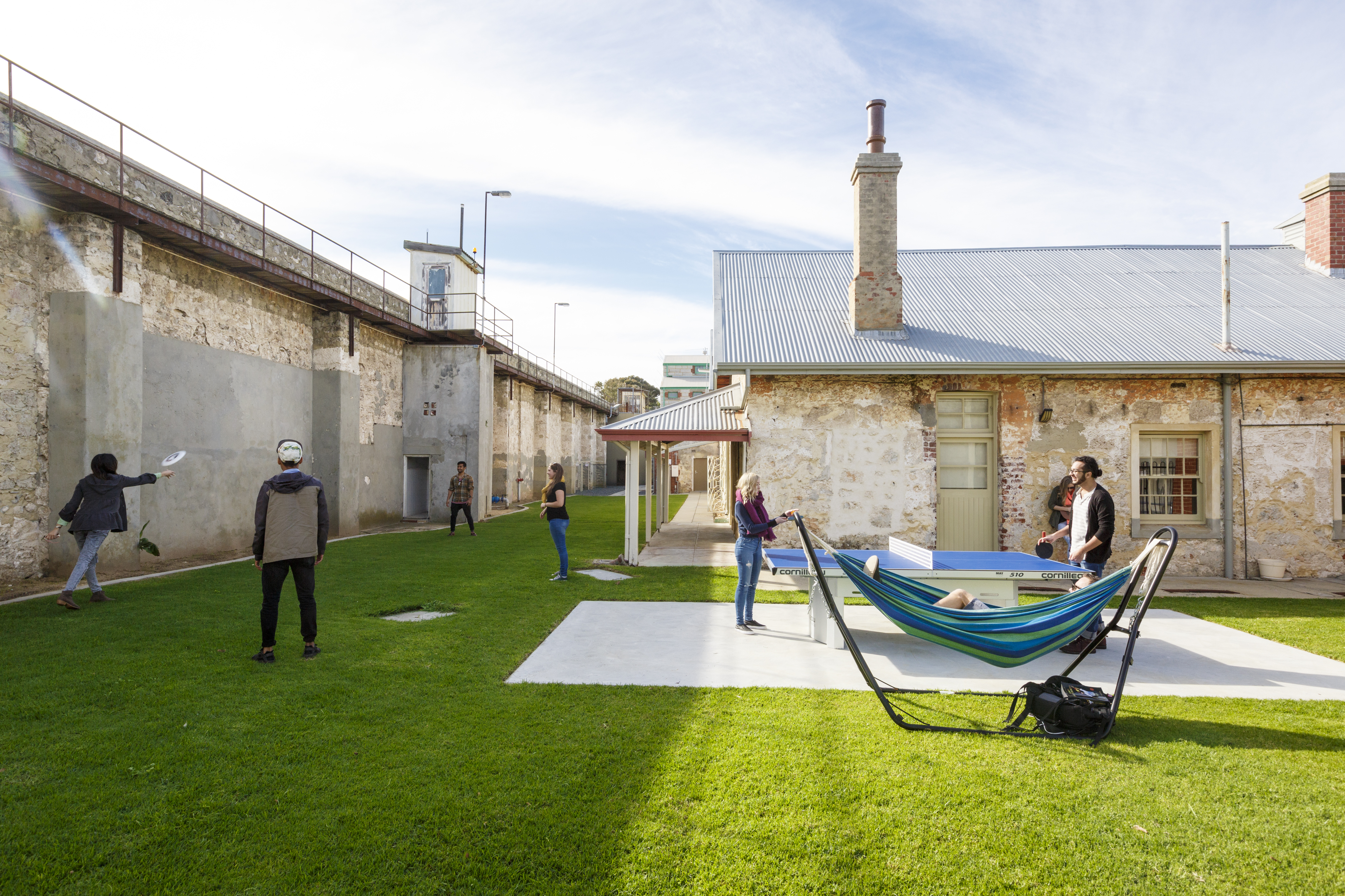 Exercise Yard - Fremantle Prison YHA