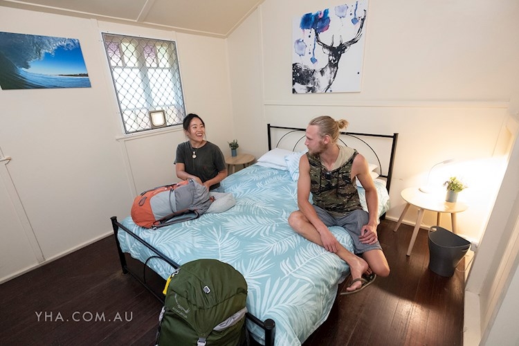 Noosa Heads YHA Double Room 2019