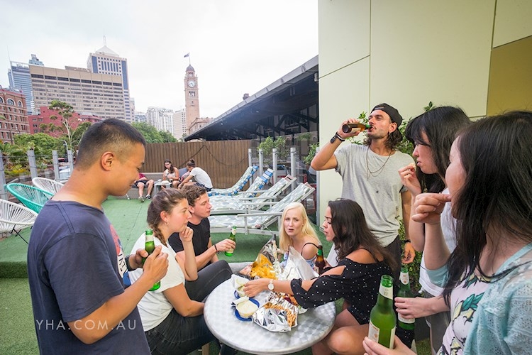 Railway Square YHA - Deck Socials