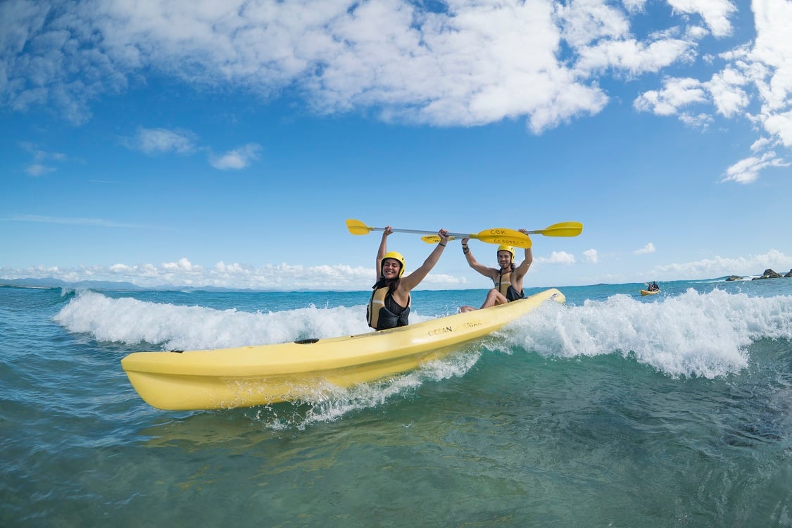 Byron Bay Dolphin Kayaking tile image