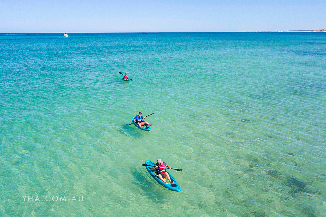 Hire Kayaks from Lancelin YHA