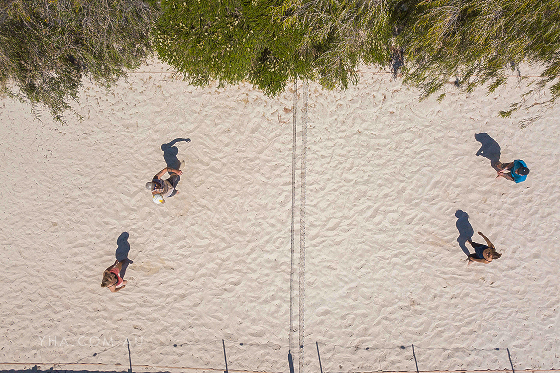 Lancelin YHA Volleyball Court