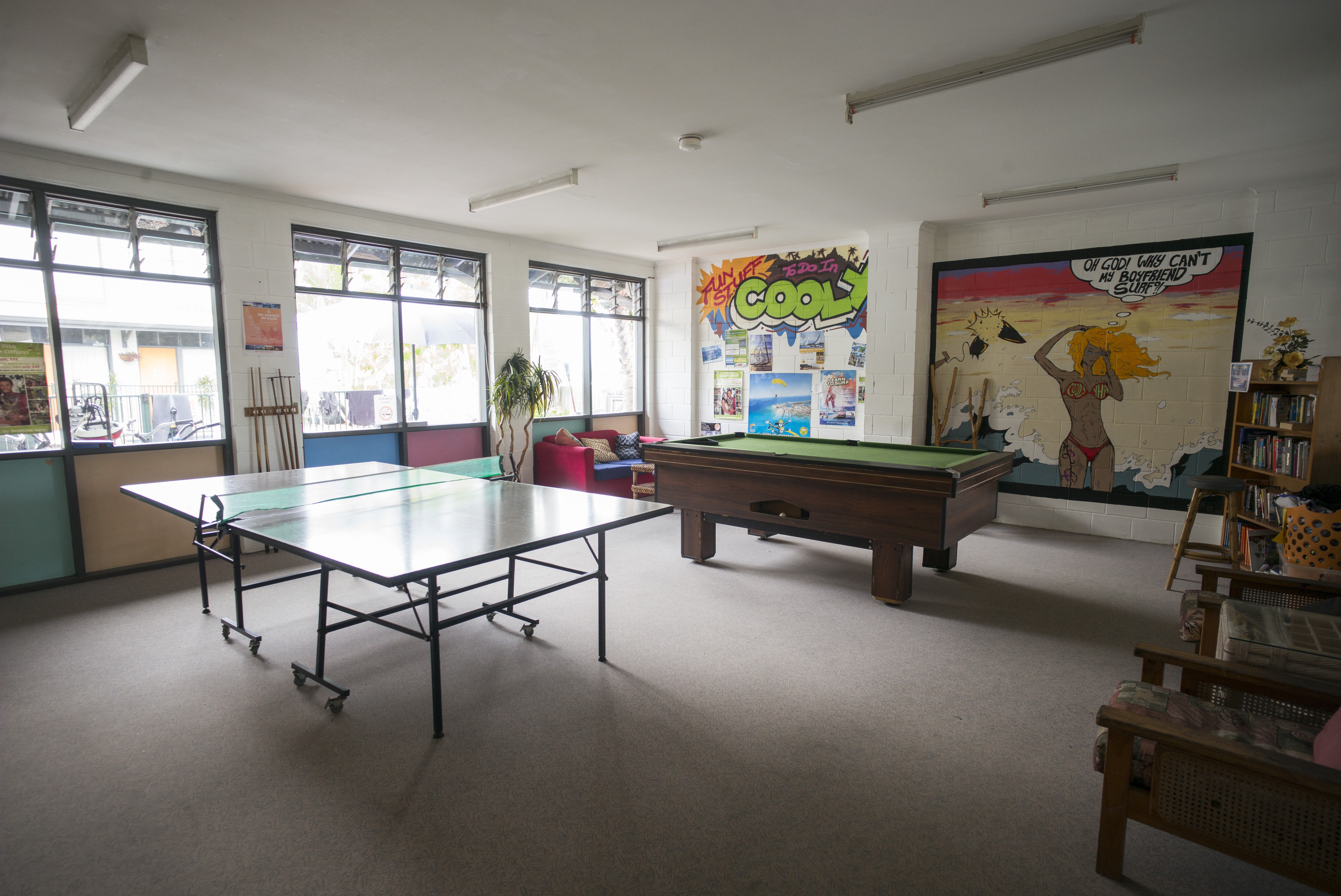 Games Room - Coolangatta YHA