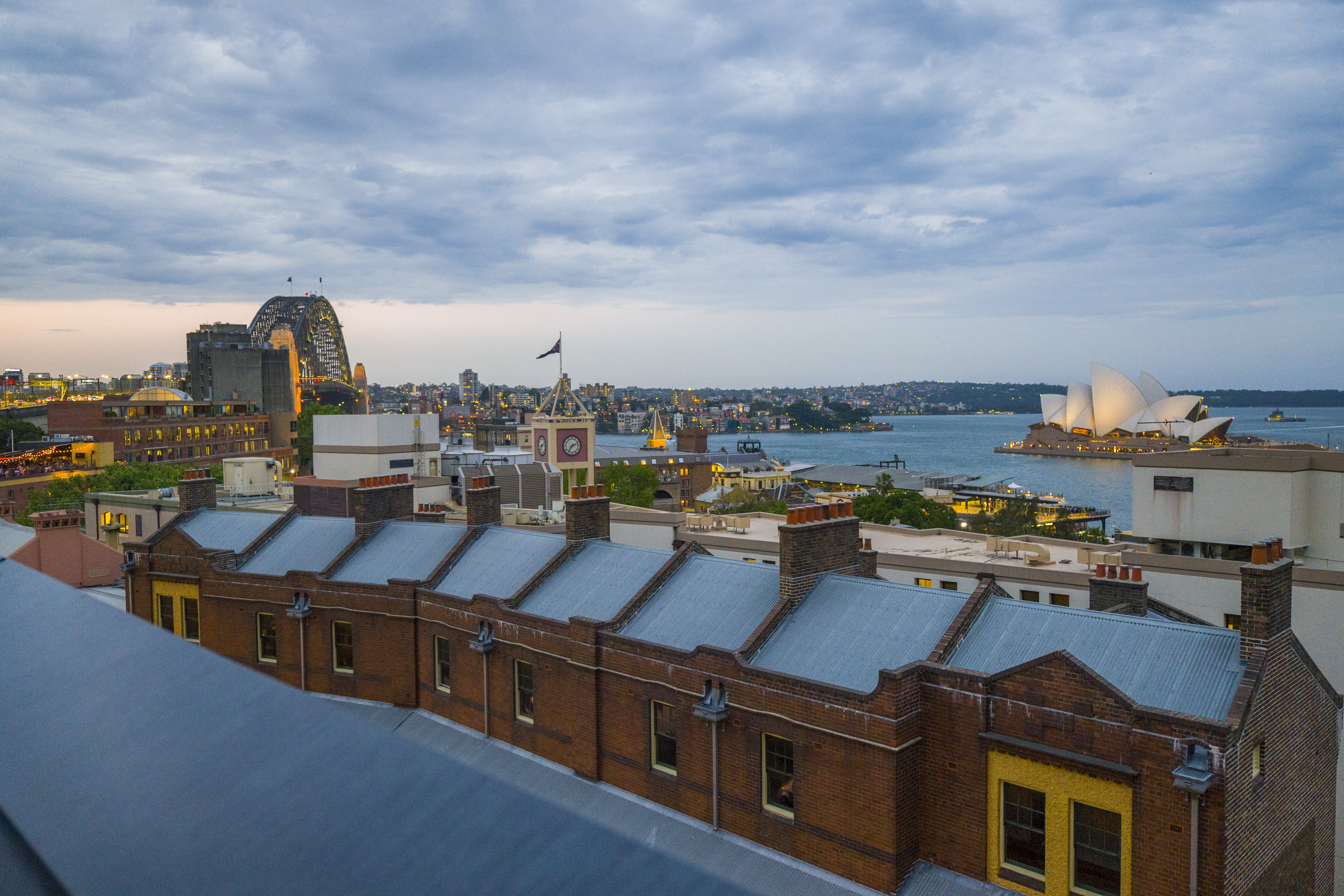 Sydney Harbour YHA rooftop