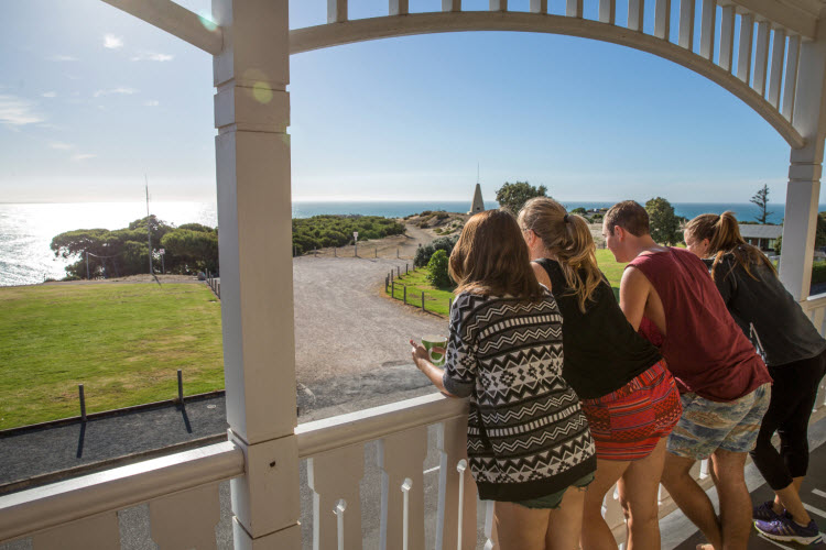 Port Elliot YHA balcony credit SATC