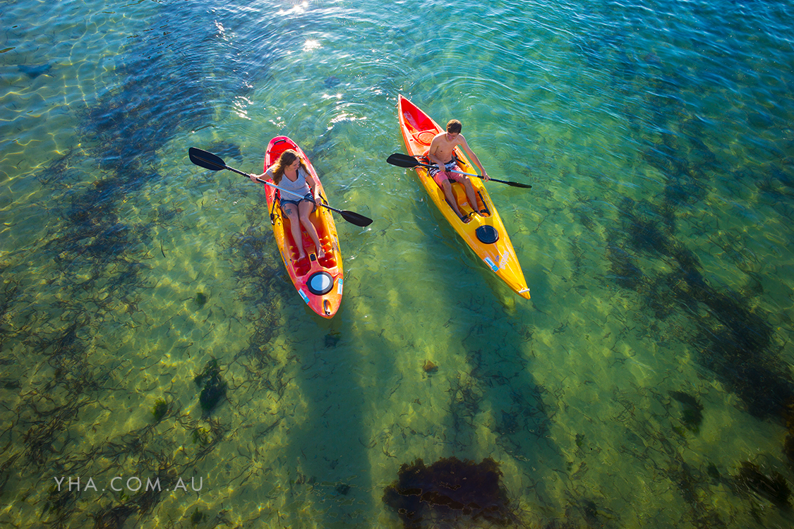 Port Stephens YHA - Kayaking