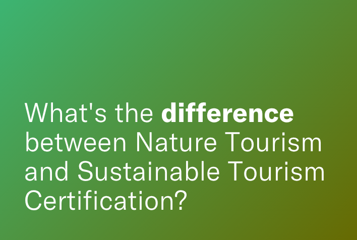 They recognise different things.